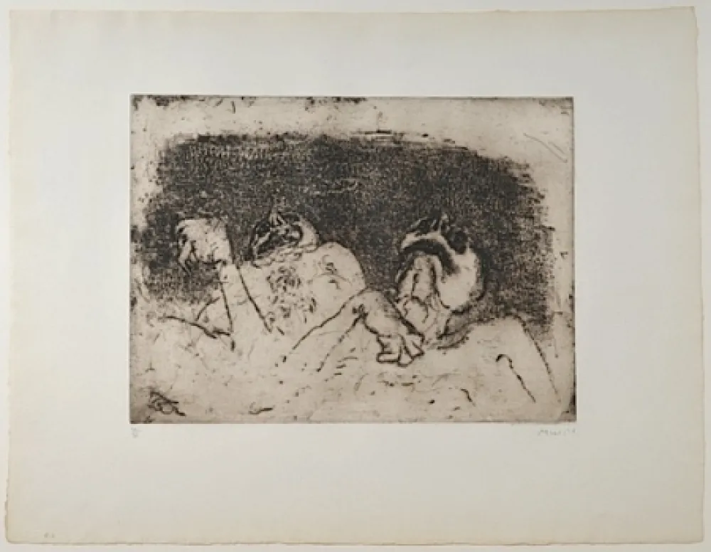 干刻版画 Music - Nous ne sommes pas les derniers