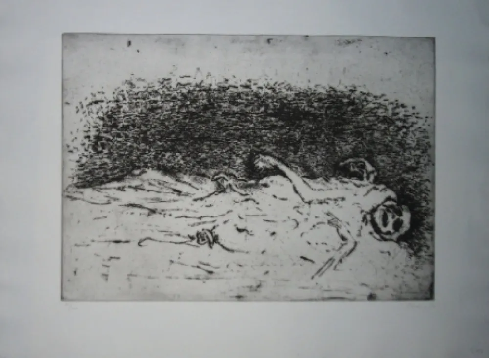 蚀刻版画 Music - Nous ne sommes pas les derniers