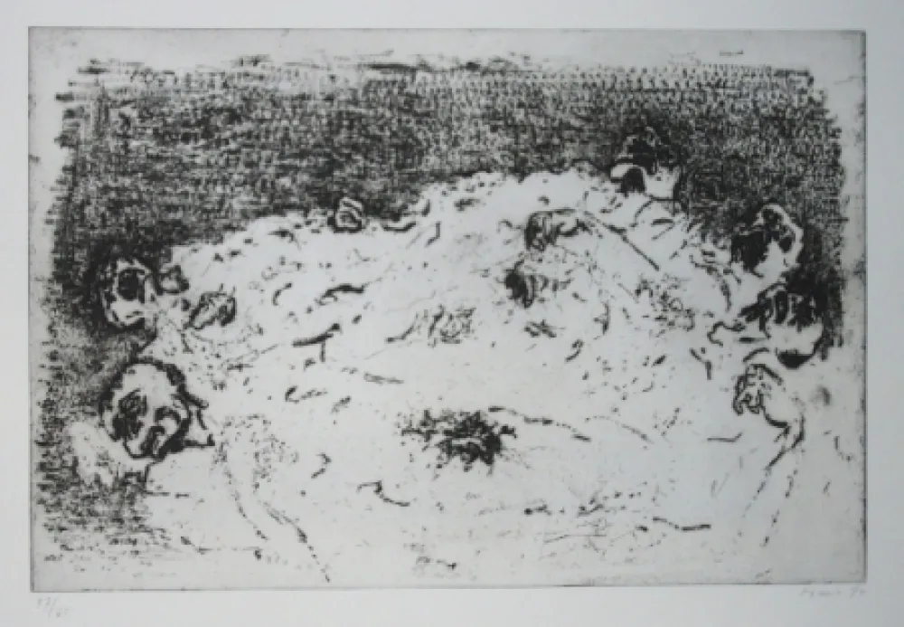 蚀刻版画 Music - Nous ne sommes pas les derniers