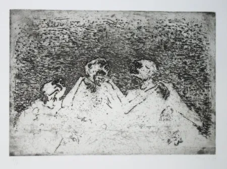 蚀刻版画 Music - Nous ne sommes pas les derniers