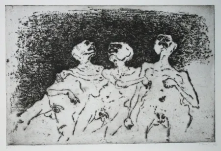 蚀刻版画 Music - Nous ne sommes pas les derniers