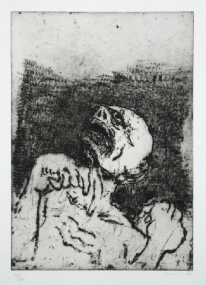 蚀刻版画 Music - Nous ne sommes pas les derniers