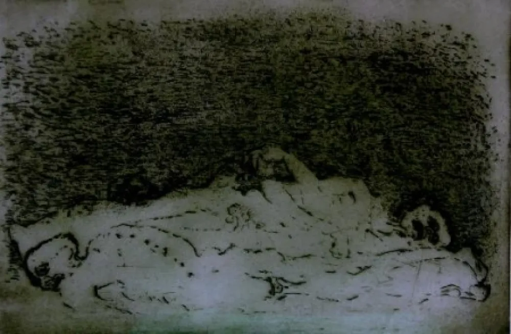 蚀刻版画 Music - Nous ne sommes pas les derniers