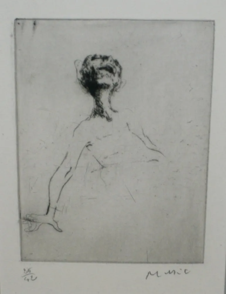 干刻版画 Music - Nous ne sommes pas les derniers