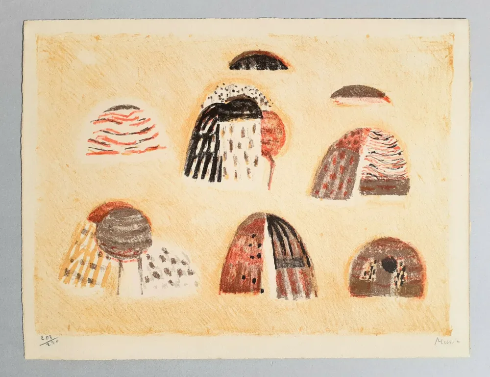 石版画 Music - Terre dalmate