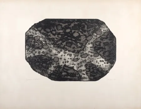 蚀刻版画 Music - Terres Dalmates, 1959 - Hand-signed