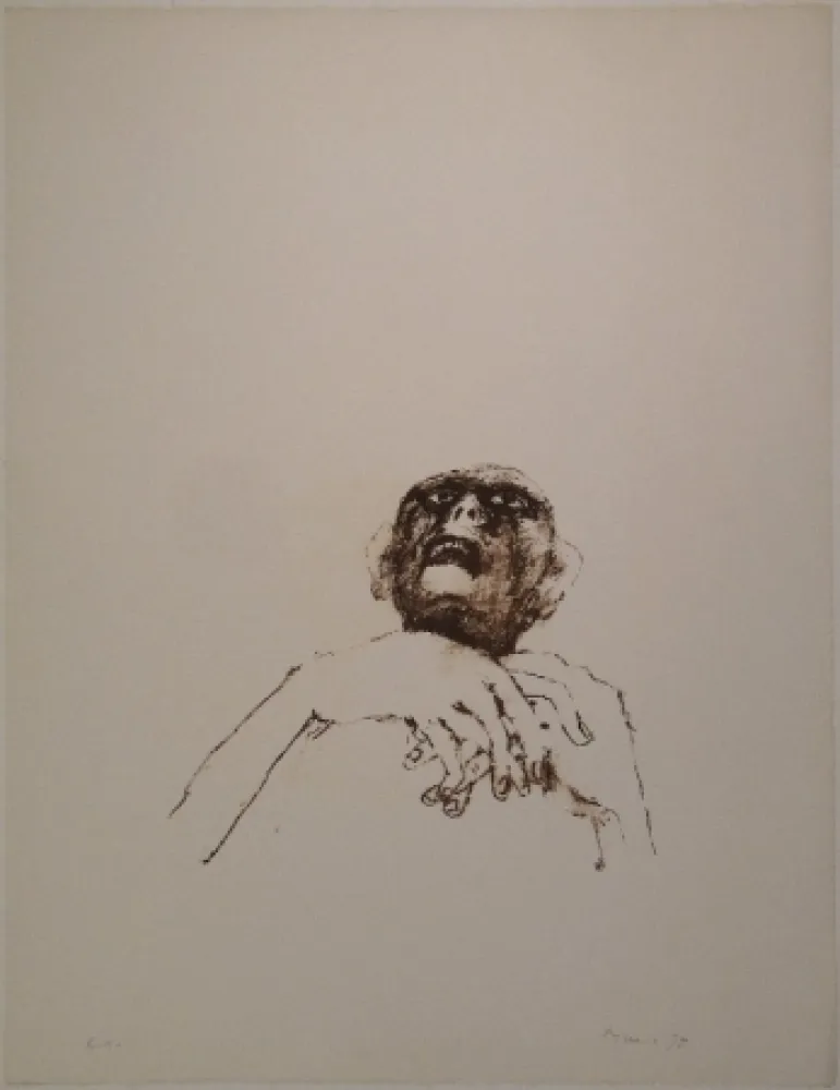 石版画 Music - Wir sind nicht die Letzten / Nous ne sommes pas le derniers