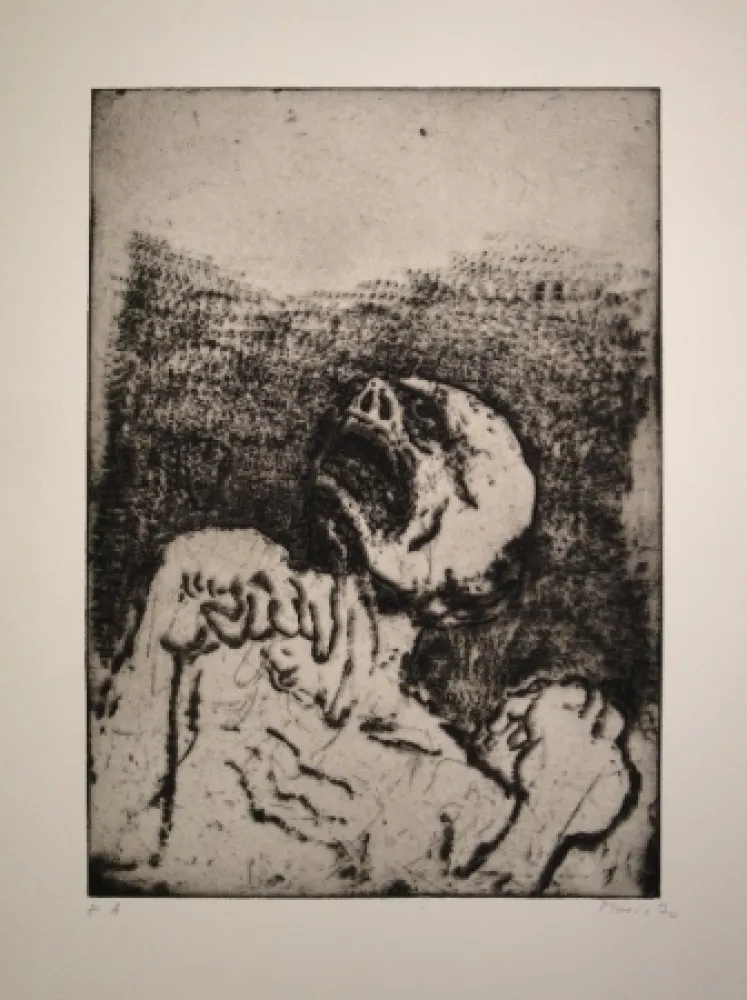 版画 Music - Wir sind nicht die Letzten / Nous ne sommes pas les derniers