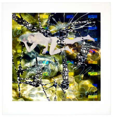 石版画 Myrvold - Material connect VI