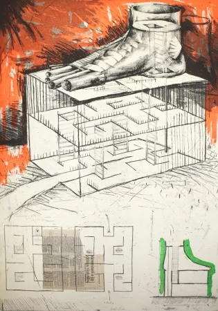 蚀刻版画 Nagel - Sin Título 4