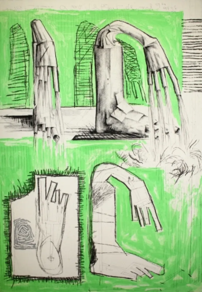 蚀刻版画 Nagel - Sin Título 7