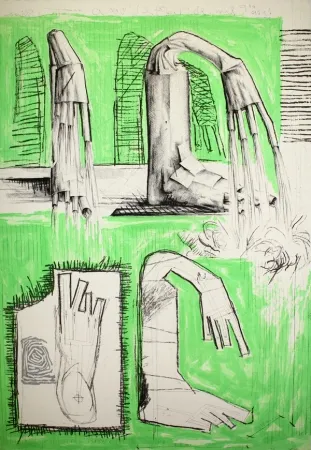 蚀刻版画 Nagel - Sin Título 7