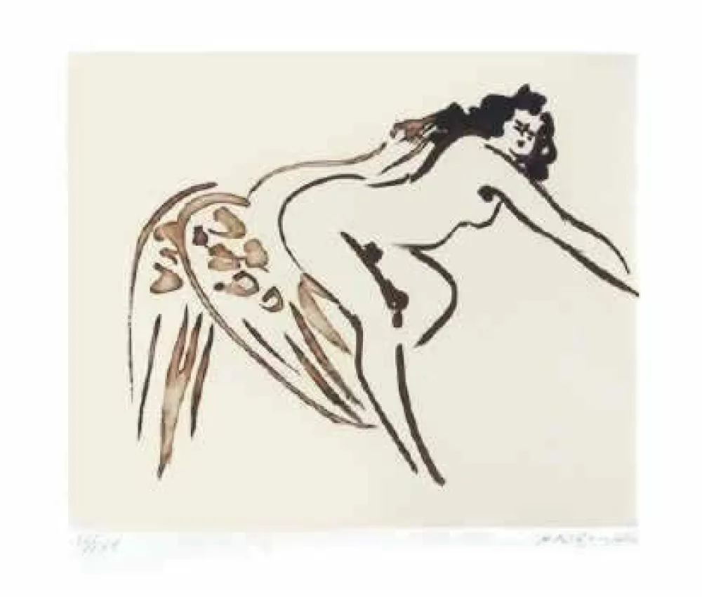 版画 Nakian - Leda and the Swan - 7