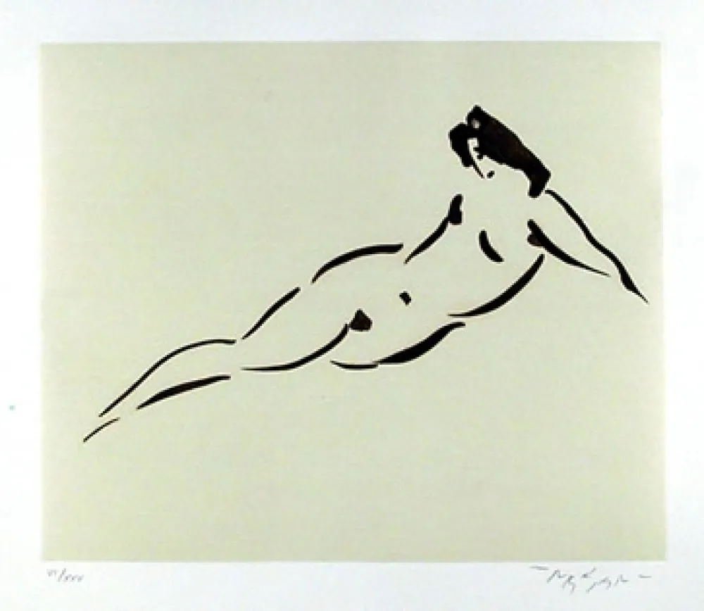 版画 Nakian - Leda and the Swan - 9