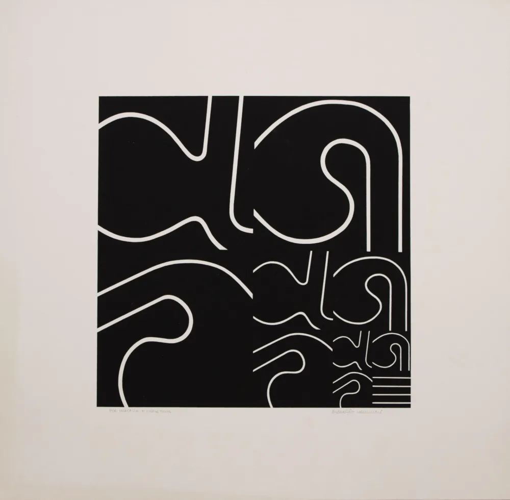 丝网印刷 Nannucci - Untitled