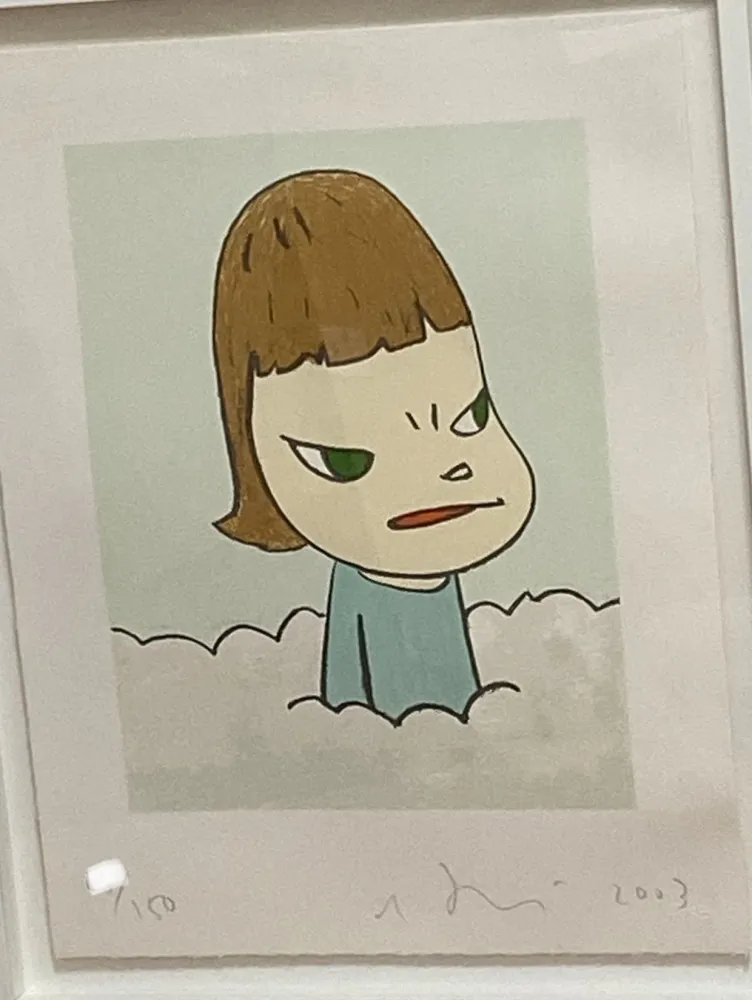 石版画 Nara - In the cloud