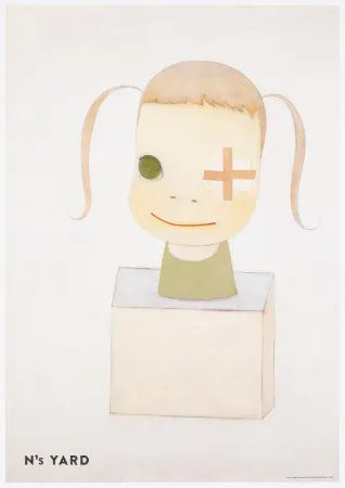 胶版印刷 Nara - Sorry, Couldn’t Draw the Left Eye!