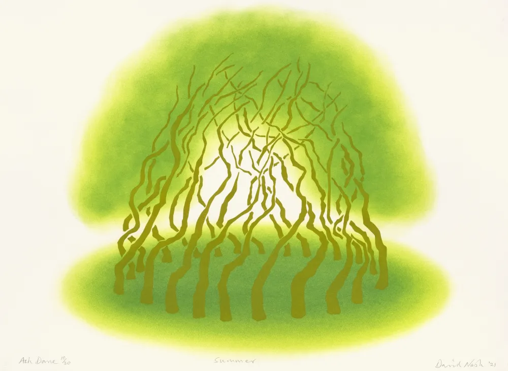 镂版印刷 Nash - Ash Dome, Summer