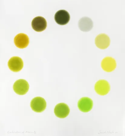 镂版印刷 Nash - Calendar of Green