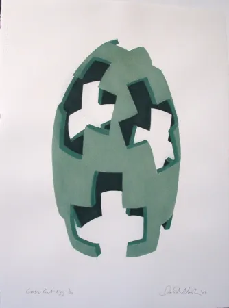 镂版印刷 Nash - Cross cut egg