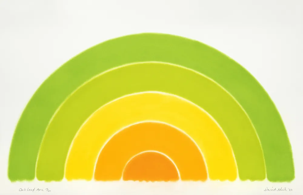 镂版印刷 Nash - Oak Leaf Arc