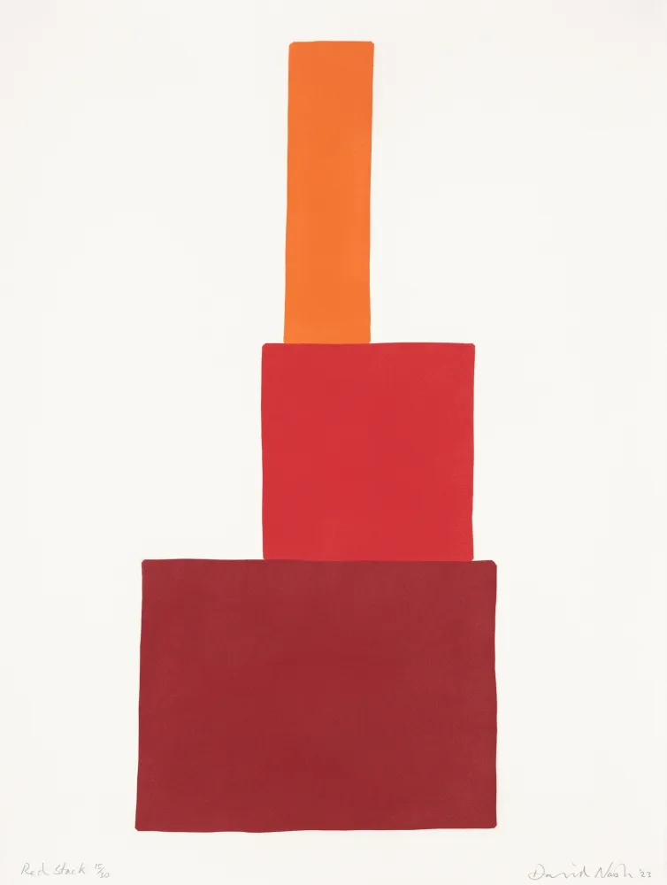 镂版印刷 Nash - Red Stack