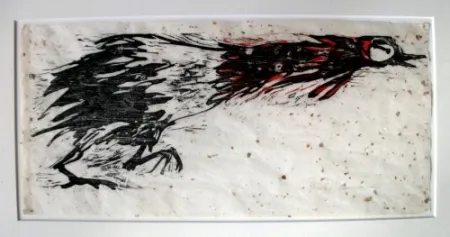 木刻 Nauman - Rooster