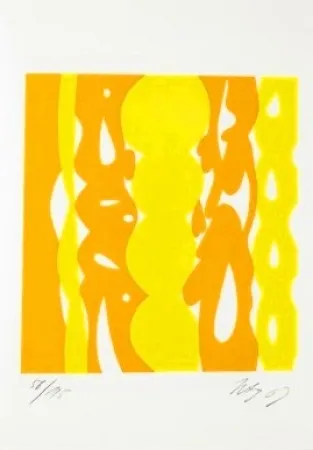 石版画 Nay - Jean Cassou: vingt-deux poèms