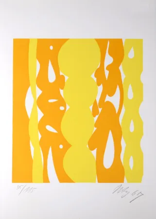 石版画 Nay - La main, 1967 - Hand-signed