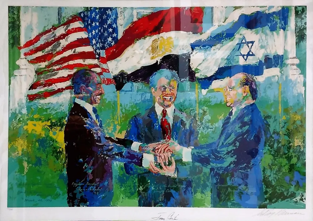 丝网印刷 Neiman - WHITE HOUSE SIGNING OF EGYPTIAN ISRAELI PEACE TREATY