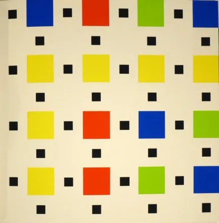 丝网印刷 Nemours - Trente-huit peintures à la gouache ou au vinyle