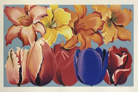 丝网印刷 Nesbitt - ISLAND OF FLOWERS