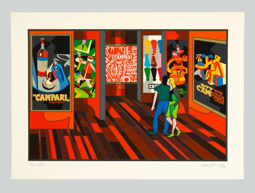 丝网印刷 Nespolo - Campari