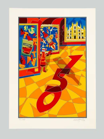 丝网印刷 Nespolo - Campari