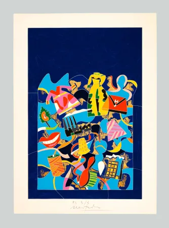 丝网印刷 Nespolo - Composizione