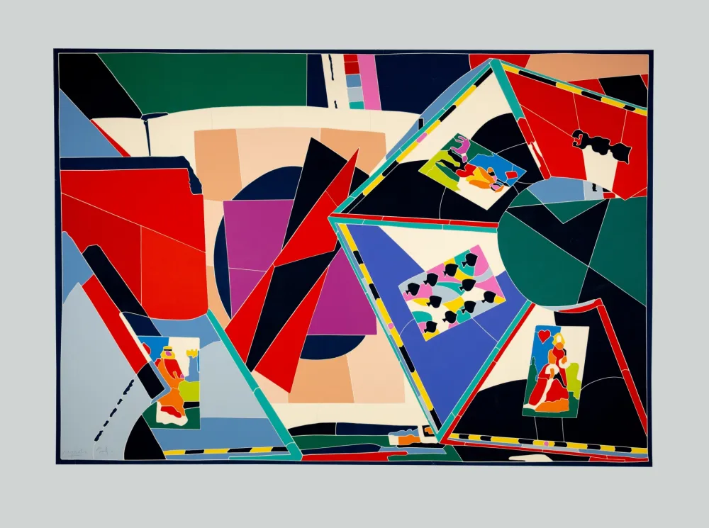 丝网印刷 Nespolo - Composizione