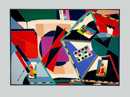 丝网印刷 Nespolo - Composizione