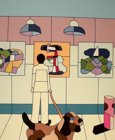 石版画 Nespolo - Composizione 