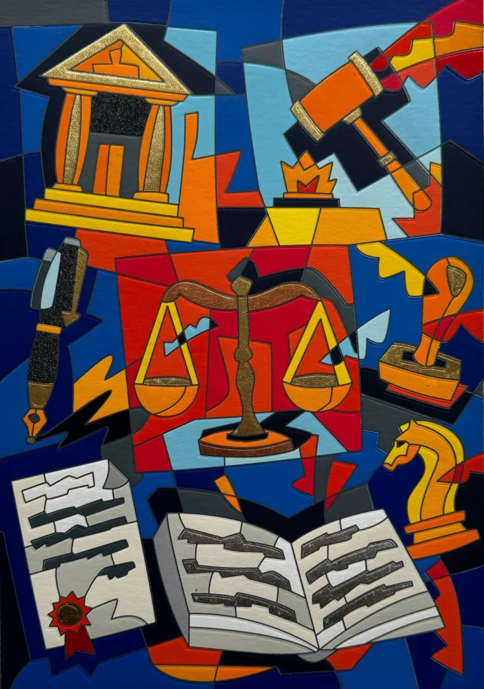 丝网印刷 Nespolo - Dura lex sed lex