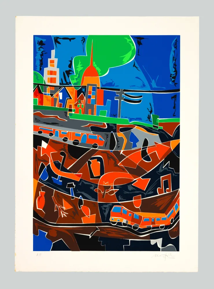 丝网印刷 Nespolo - Metropolitana di Torino