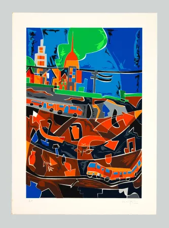 丝网印刷 Nespolo - Metropolitana di Torino