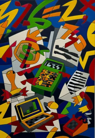 丝网印刷 Nespolo - Numerarius