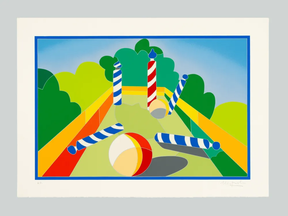 丝网印刷 Nespolo - Paesaggio