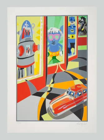 丝网印刷 Nespolo - Robot