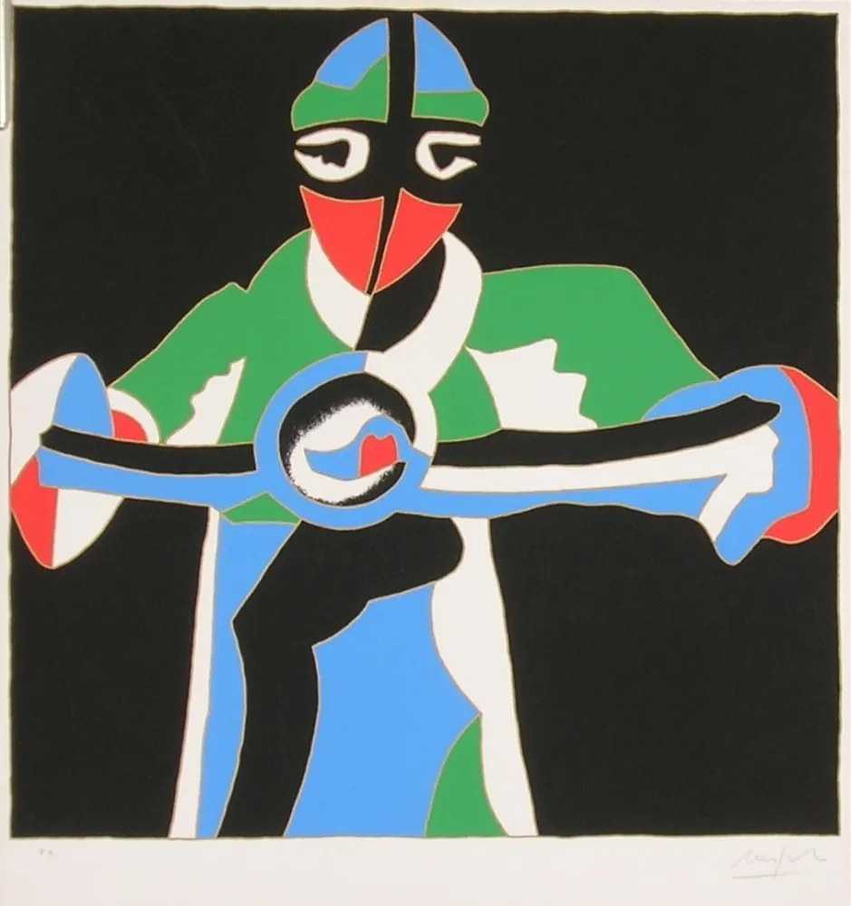 石版画 Nespolo - SENZA TITOLO