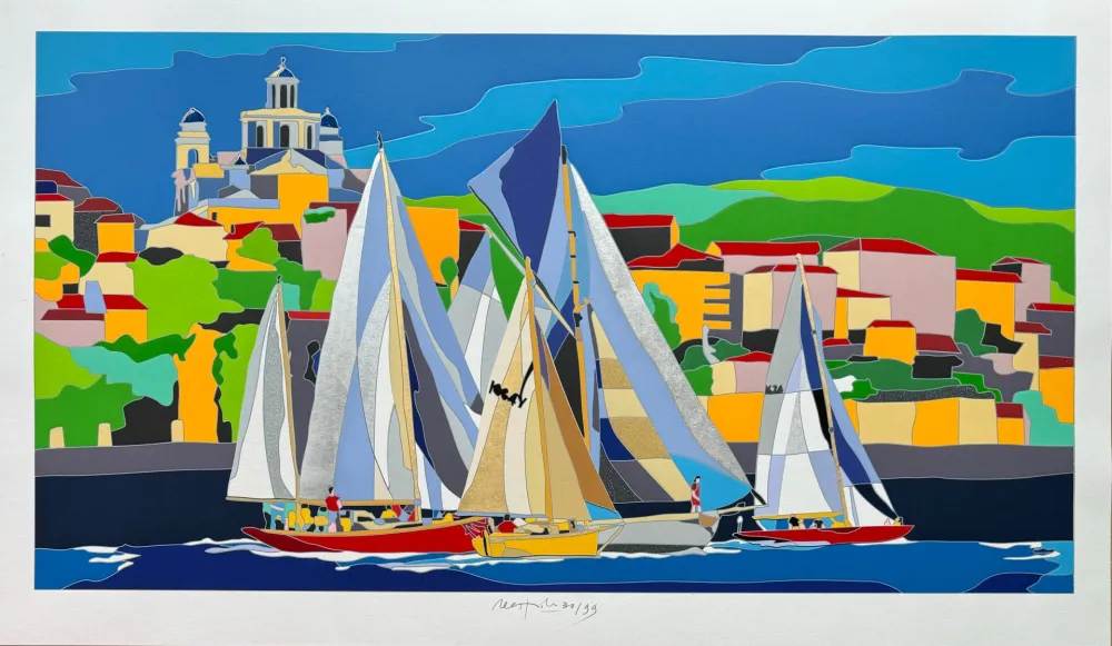 丝网印刷 Nespolo - Vento in Pop