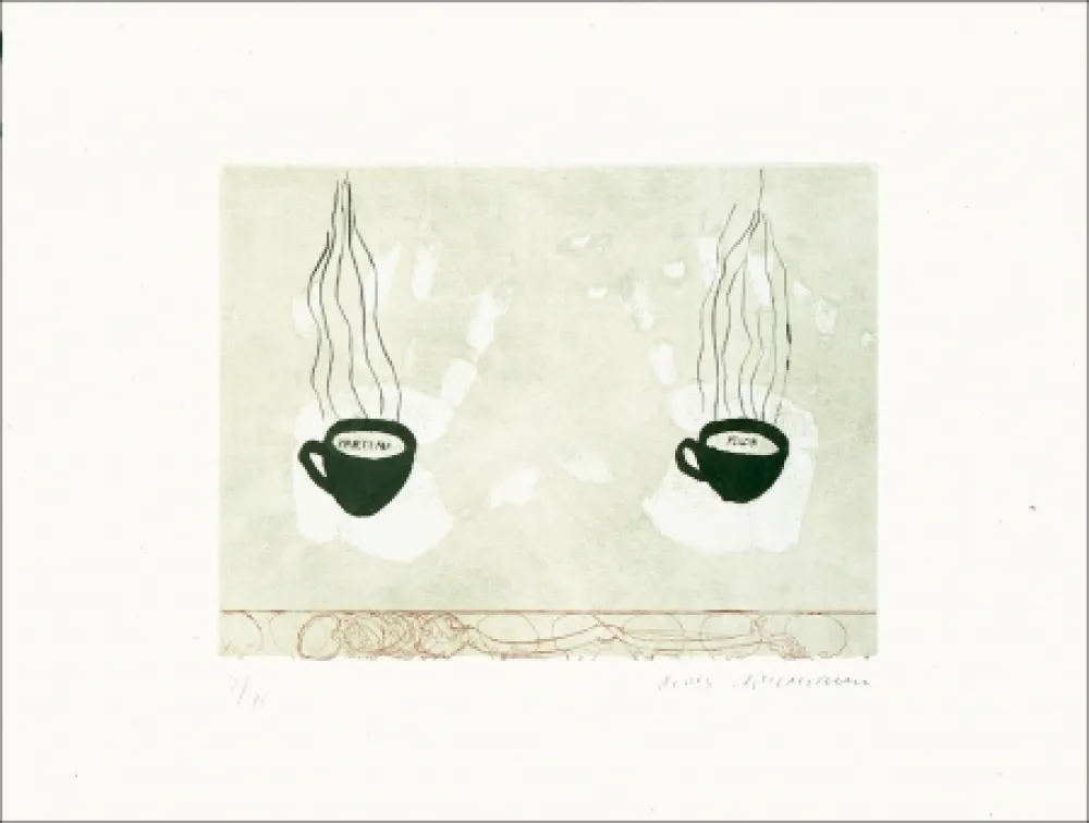 蚀刻版画 Neumann - Marteau pilon