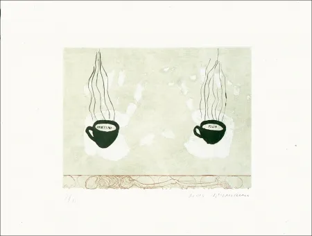 蚀刻版画 Neumann - Marteau pilon