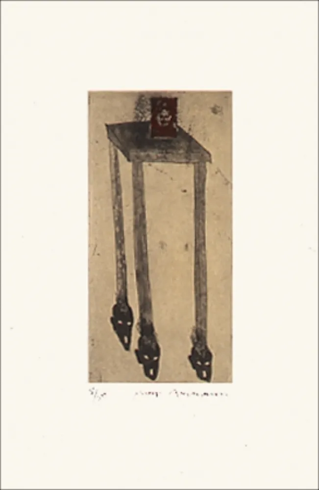 蚀刻版画 Neumann - The day before