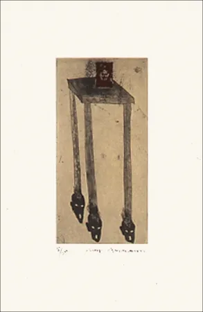 蚀刻版画 Neumann - The day before